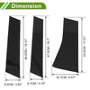 Nissan Elgrand 6 Pcs Black Pillar Window Trim (2011-2023)