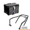 Harley Softail Street Bob Aluminum Rear Top Case w/ Mounting Bracket (2018-2023)