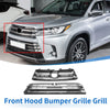 Toyota Corolla (2020-2022) Black Front Lower Upper Bumper Grille