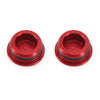 Kawasaki EX 250 400 Ninja Frame Plugs Cover Red (2018-2022)