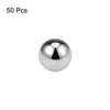 Bearing Keychain Wheel Precision Balls / 6mm 50pcs / Solid Chrome Steel