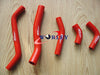 KAWASAKI KXF450 KX450F 2006-2008 Silicone Radiator Hose RED