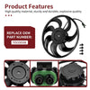 Can Am Maverick X3 Max Turbo R Radiator Cooling Fan (2017–2024)