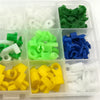 Auto Door Lock Rod Clip Retainer Assortment 160 x Mixed Plastic Fasteners