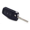 Ford Fiesta C-Max 3 Button Key Flip Shell Case (2008-2017)