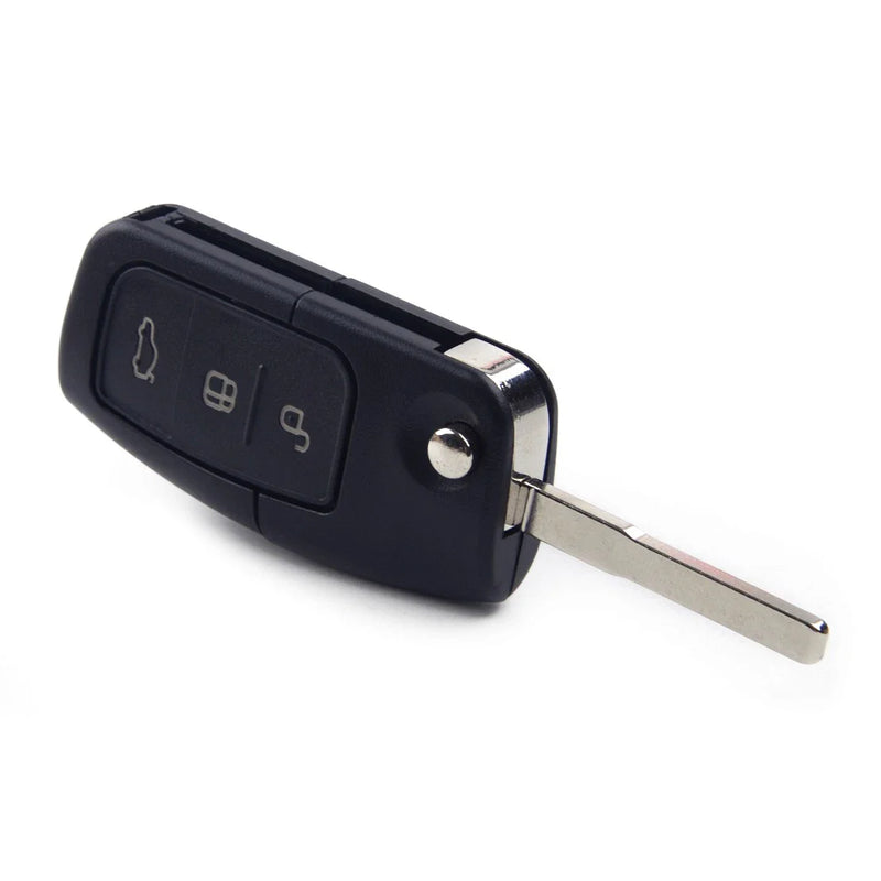 Ford Fiesta C-Max 3 Button Key Flip Shell Case (2008-2017)