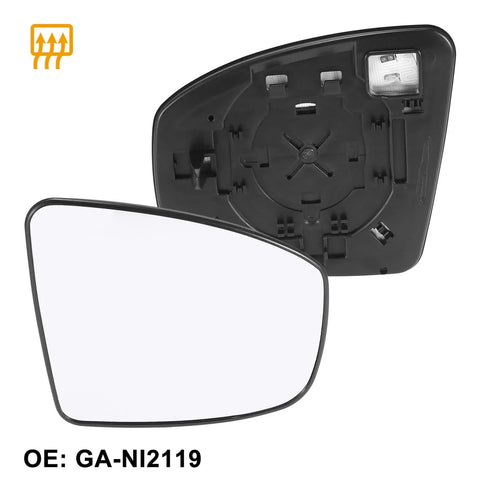 Nissan Murano Heated Mirror Glass with Backing Plate (2009-2014)