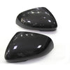 Jaguar XE XF XJ 2015-2019 Real Carbon Fiber Wing Side Mirror Cover Caps fit