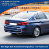 BMW 530i 540i M5 Quantum Blue Rear Car Bumper Tow Hook Cover