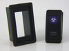 Universal Fit () Dual LED Backlit ZOMBIE LIGHTS Rocker Switch