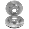 BF FG XR6 XR8 Front Drilled Slotted Disc Brake Rotors (2005-2013)