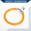 Bike - Orange Portable 42cm Anti-Theft Bicycle Lock Mini Ring