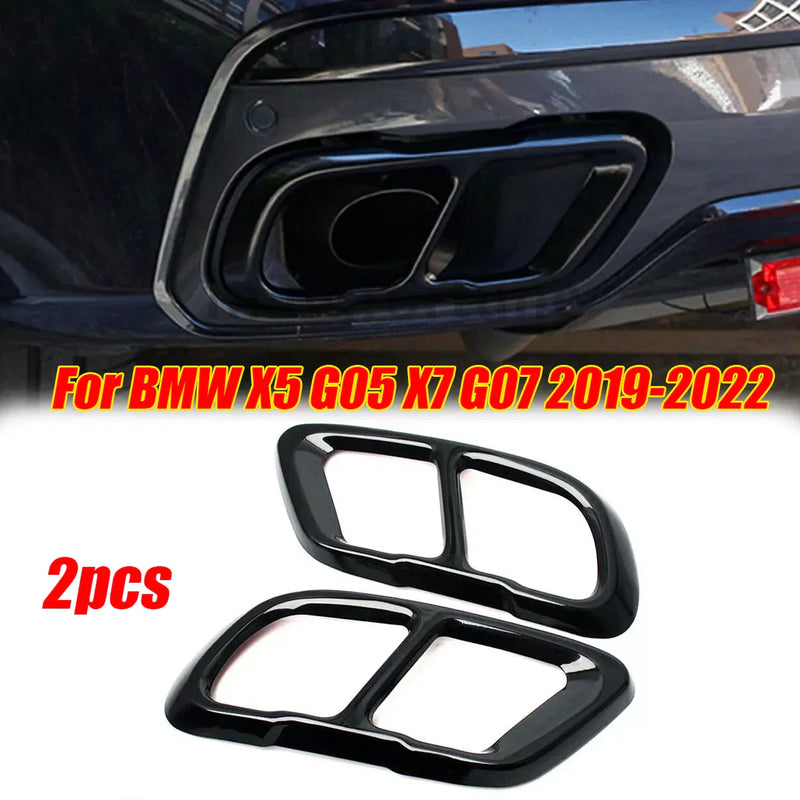 BMW X5 X7 Rear Exhaust Muffler Tail Pipe Trim Cover (2019–2022)