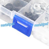 Universal Sportbike - Fully Threaded Bolts Aluminum Full Nuts Set