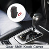 Honda Civic Black Carbon Fiber Gear Shift Knob Cover (2012-2014)
