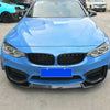 BMW M3 M4 2x Carbon Fiber Headlight Eye Lid Styling (2014–2018)