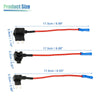 3 x Car Fuse Tap with 3 x 10A Mini Low Profile Fuses