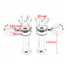 Harley Handlebar Riser Clamps Kit 1"
