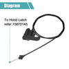 Chevrolet Blazer Hood Latch Release Cable (1995 - 2001)