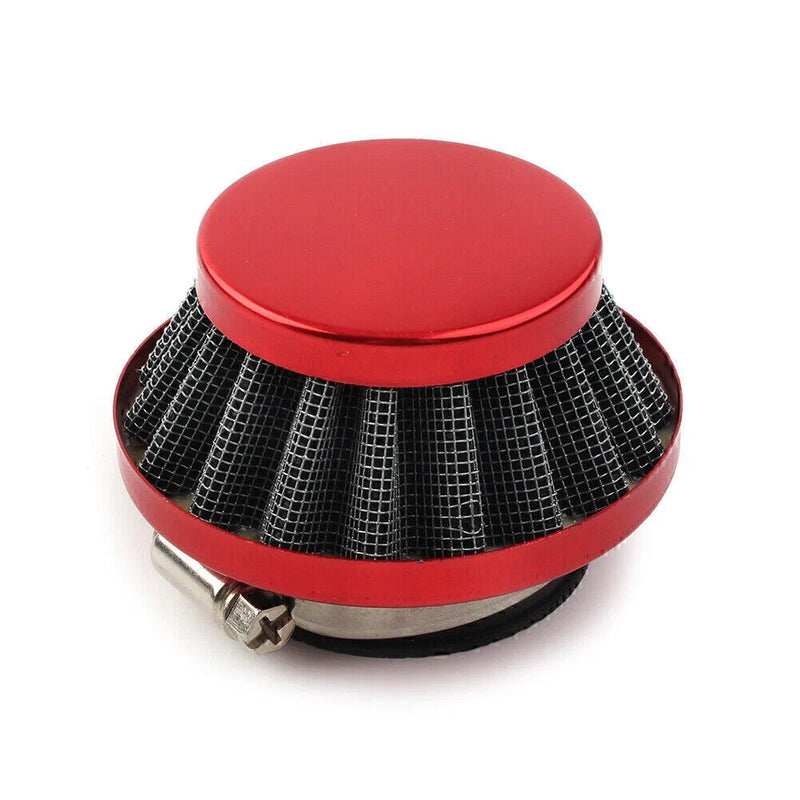 47cc 49cc 2-Stroke Mini Dirt Bike ATV Quad Red 42 44mm Air Filter
