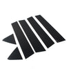 Dodge Charger 6 x Car Window Pillar Posts Trim Bright Black (2006-2010)