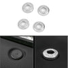 Porsche Macan 2015-2020 4pcs Crystal Door Lock Pin Cover Decor Trim Fit