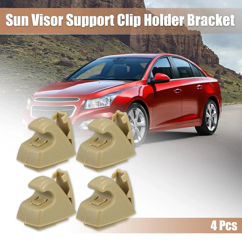 Chevrolet Cruze 4 x Beige Sun Visor Support Clip Retainer