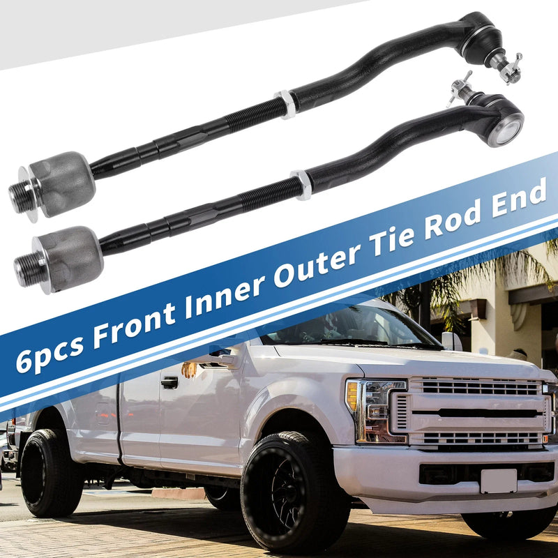 Ford Edge 6pcs Tie Rod End Links (2007-2014)