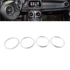 Chevrolet Camaro Silver Air Vent Outlet Ring Cover Trim (2017-2022)