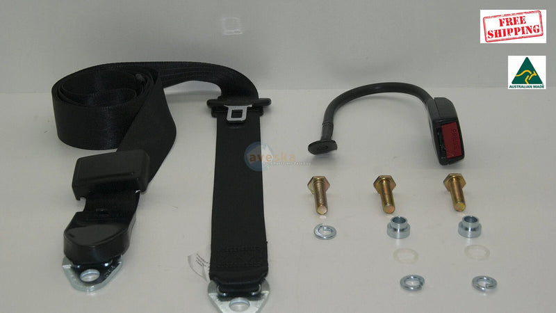 Non-Retractable Lap Sash Seat Belt 400mm