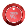 Ford F150 Red Engine Start Stop Ignition Switch Button Cover (2017-2020)