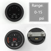 Car 12V 52mm Ultra-thin Electronic Fuel Pressure Meter w/ Sensor