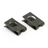 Sheet Metal Trim Clamps 10 x M5 Galvanized Snap Nuts (No Year)
