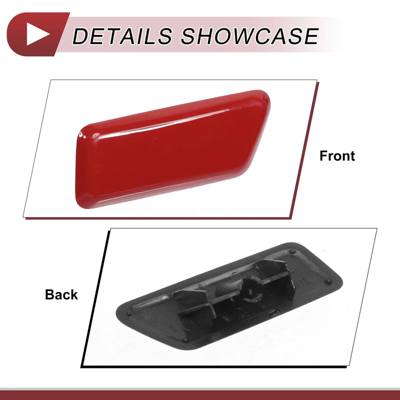 Mitsubishi Outlander Red Front Right Washer Nozzle Cover (2006-2018)
