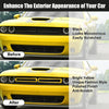 Dodge Challenger 2015-2022 Yellow Front Grill Mesh Grille Inserts
