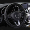 Au Black Car Steering Wheel Cover / 37-38CM / Steering Wheel Cover