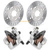 Yamaha Wolverine 350 YFM350FX Brake Calipers & Disc Rotors (1995–2005)