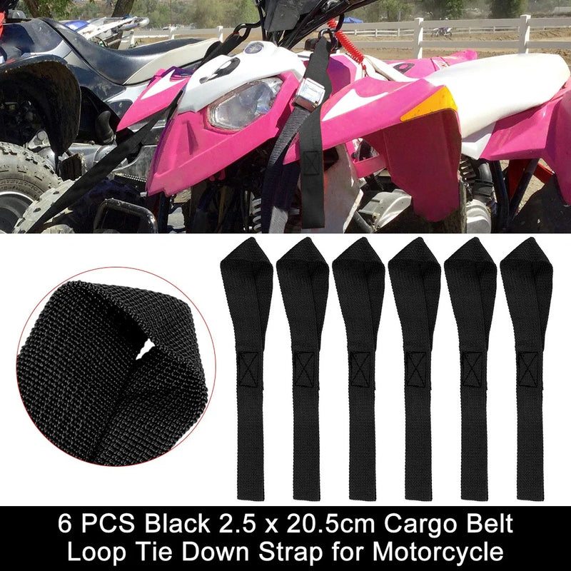 Motorcycle Cargo Belt Loop / 2.5 x 20.5cm Tie Down Strap