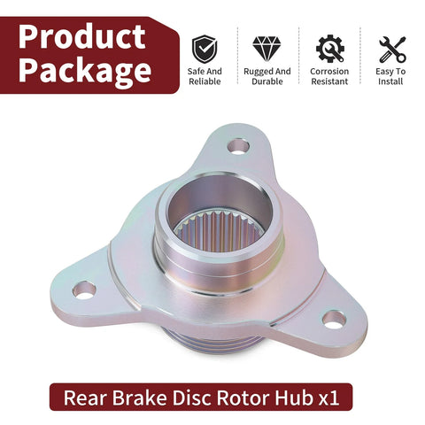 Polaris Trail Blazer 250 330 Scrambler 500 Rear Brake Disc Rotor Hub