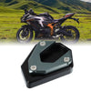 Kawasaki ZX-25R Side Stand Plate Pad Titanium Tone (2020–2023)