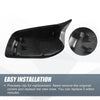 BMW E60 E61 525i 530i 545i 550i Gloss Black Rearview Mirror Cover (2006-2010)