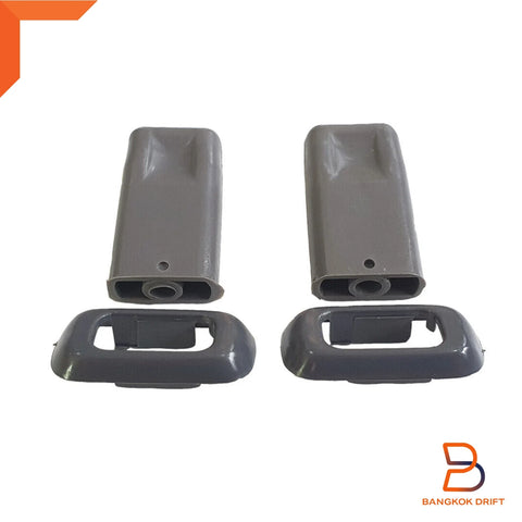 Toyota Hilux 4Runner Grey Door Lock Control Holder + Knob Pin (88-96)