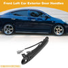 Nissan Versa (2007-2012) Black Front Driver Side Door Handle