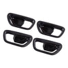 Honda HR-V 2022-2024 Carbon Fiber Style Interior Door Handle Dish Cover