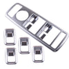 Mercedes Benz A B C E GLE Silver Interior Door Window Switch Cover Trim