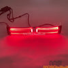 Harley Touring Street Glide Road King Rear LED Brake Saddlebag Lights (97-13)