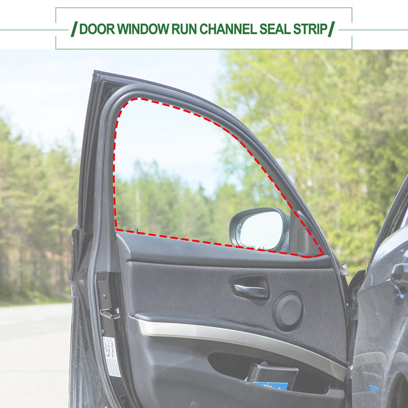 Honda Civic Front Right Door Window Seal Strip (2006-2011)