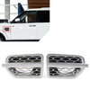 Land Rover LR4 Silver Front Grille Air Intake Vent (2010-2016)