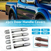 Mitsubishi Triton MN ML 4 x Chrome Door Handle Covers (2006-2014)