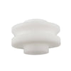 BMW K 1300 GT / R / S 2 x White Rear Wheel Balancer Adapters (2009-2016)